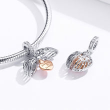 Load image into Gallery viewer, 925 Sterling Silver Pendant Can Open Forever Home Charm DIY Bracelet Accessory, SCC1299