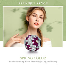 Load image into Gallery viewer, 925 Sterling Silver Bead Spring Bracelet Pendant DIY Beaded Accessories, SCC570