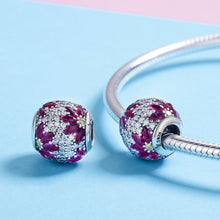 Load image into Gallery viewer, 925 Sterling Silver Bead Spring Bracelet Pendant DIY Beaded Accessories, SCC570
