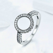 Load image into Gallery viewer, S925 Sterling Silver Womens Inlaid Ring, 5, 6, 7, 8, 9
