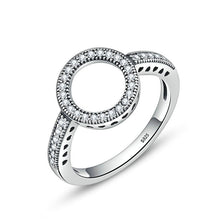 Load image into Gallery viewer, S925 Sterling Silver Womens Inlaid Ring, 5, 6, 7, 8, 9