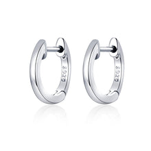 Load image into Gallery viewer, Simple Earrings Sterling Silver S925 Earrings Ear Buckles, Rose Gold, Silver, Gold