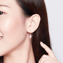 Load image into Gallery viewer, Sterling Silver S925 Earrings Simple Zircon Earrings, SCE747