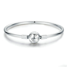 Load image into Gallery viewer, S925 Sterling Silver Star Bracelet DIY Beaded Bracelet, 17cm, 19cm