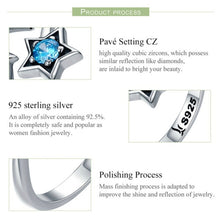 Load image into Gallery viewer, S925 Sterling Silver Ring Interstellar Journey Open Female Ring, SCR322