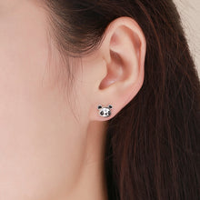 Load image into Gallery viewer, Panda S925 Sterling Silver Earrings Temperament Female Earrings, SCE386