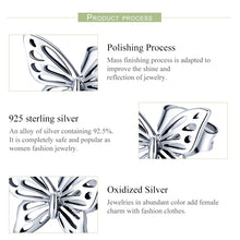 Load image into Gallery viewer, S925 Sterling Silver Butterfly Earrings, SCE452