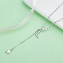 Load image into Gallery viewer, Stars Moon S925 Sterling Silver Necklace, SCN108