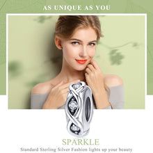 Load image into Gallery viewer, S925 Sterling Silver Zircon Beaded DIY Bracelet Loose Beads, SCC1153