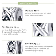 Load image into Gallery viewer, S925 Sterling Silver Zircon Beaded DIY Bracelet Loose Beads, SCC1153