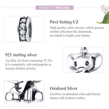 Load image into Gallery viewer, S925 Sterling Silver Animal Elephant Pendant DIY Bracelet Accessories