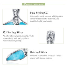 Load image into Gallery viewer, S925 Sterling Silver Ocean Fishtail Pendant Necklace DIY Accessories, SCC1067