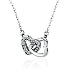 Load image into Gallery viewer, Love S925 Sterling Silver Lady Necklace, SCN181, SCN181 (Gold)