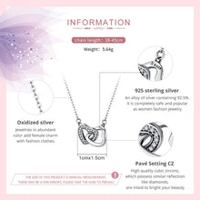 Load image into Gallery viewer, Love S925 Sterling Silver Lady Necklace, SCN181, SCN181 (Gold)
