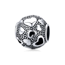 Load image into Gallery viewer, Vintage Love Beaded Sterling Silver S925 Round Beads DIY Bracelet Jewelry Accessories