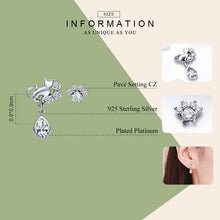 Load image into Gallery viewer, S925 Sterling Silver Cat Retro Earrings Female Earrings, SCE424
