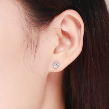 Load image into Gallery viewer, S925 Sterling Silver Cat Retro Earrings Female Earrings, SCE424