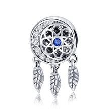 Load image into Gallery viewer, S925 Sterling Silver Hollow Pattern Bead Accessories DIY Beaded Bracelet Accessories, SCC718