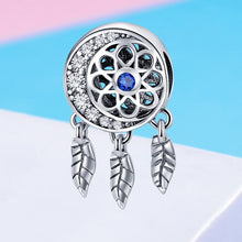 Load image into Gallery viewer, S925 Sterling Silver Hollow Pattern Bead Accessories DIY Beaded Bracelet Accessories, SCC718