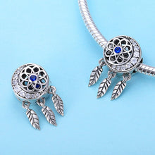 Load image into Gallery viewer, S925 Sterling Silver Hollow Pattern Bead Accessories DIY Beaded Bracelet Accessories, SCC718