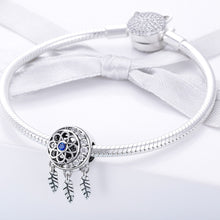 Load image into Gallery viewer, S925 Sterling Silver Hollow Pattern Bead Accessories DIY Beaded Bracelet Accessories, SCC718