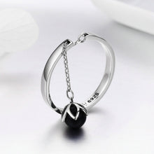 Load image into Gallery viewer, S925 Sterling Silver Open Pearl Ring, SCR314