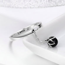 Load image into Gallery viewer, S925 Sterling Silver Open Pearl Ring, SCR314