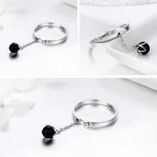 Load image into Gallery viewer, S925 Sterling Silver Open Pearl Ring, SCR314