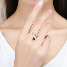 Load image into Gallery viewer, S925 Sterling Silver Open Pearl Ring, SCR314