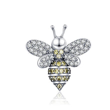 Load image into Gallery viewer, S925 Sterling Silver Beads DIY Bee Bracelet Beaded Jewelry Accessories, SCC1194
