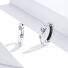 Load image into Gallery viewer, Simple Earrings Sterling Silver S925 Star Earrings, SCE873