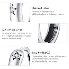 Load image into Gallery viewer, Simple Earrings Sterling Silver S925 Star Earrings, SCE873