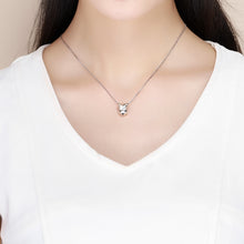 Load image into Gallery viewer, S925 Sterling Silver Beads Cute Schnauzer Platinum Plated Accessories Pendant Loose Beads, SCC835