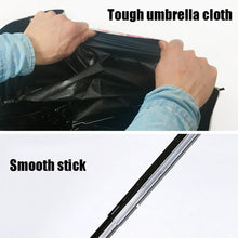 Load image into Gallery viewer, Small Fresh Forest Simple Sun and Rain Dual-use Sun Umbrella Sunscreen UV Protection Black Plastic Umbrella, Manual, Automatic