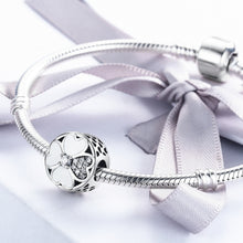 Load image into Gallery viewer, S925 Sterling Silver Diamond Happiness Petal Bead Bracelet Accessories, SCC250