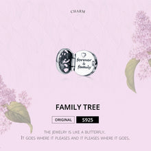 Load image into Gallery viewer, S925 Sterling Silver Openable Family Tree Of Life Beaded DIY Bracelet Accessories, SCC1259