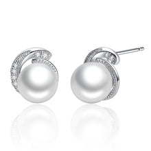 Load image into Gallery viewer, Pearl Earrings Jewelry S925 Sterling Silver Earrings, SCE021
