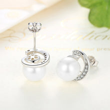 Load image into Gallery viewer, Pearl Earrings Jewelry S925 Sterling Silver Earrings, SCE021