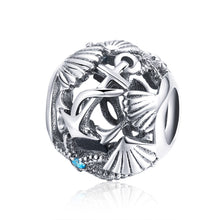 Load image into Gallery viewer, Beach S925 Sterling Silver Beaded Hollow DIY Bracelet Necklace Bead Accessories