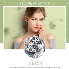 Load image into Gallery viewer, Beach S925 Sterling Silver Beaded Hollow DIY Bracelet Necklace Bead Accessories