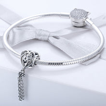 Load image into Gallery viewer, S925 Sterling Silver Love Heart-shaped Silver Beads, SCC722