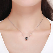 Load image into Gallery viewer, Football Love S925 Sterling Silver Platinum Plated Pendant Loose Beads, SCC666