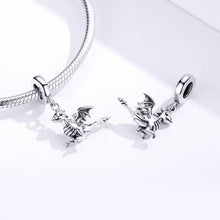 Load image into Gallery viewer, S925 Sterling Silver Pendant Drogon  Dinosaur Charm DIY Bracelet Accessories, SCC1322