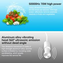Load image into Gallery viewer, JeKen CE-9600 Household Ultrasonic Cleaner Vegetable Washing Glasses Watch Jewelry Cleaner, US Plug, EU Plug, AU Plug, UK Plug