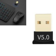 Load image into Gallery viewer, 3 PCS Bluetooth V5.0 Adapter Computer Notebook USB Bluetooth Keyboard Audio Receiver