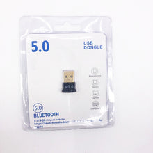Load image into Gallery viewer, 3 PCS Bluetooth V5.0 Adapter Computer Notebook USB Bluetooth Keyboard Audio Receiver