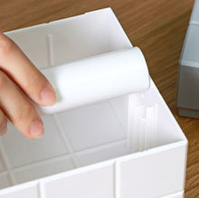 Load image into Gallery viewer, Cube Tissue Box Desktop Storage Box, Pure White, White+Grey, White+Pink, White+Blue