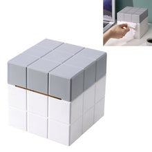 Load image into Gallery viewer, Cube Tissue Box Desktop Storage Box, Pure White, White+Grey, White+Pink, White+Blue