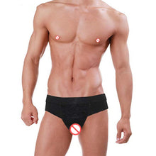 Load image into Gallery viewer, CD Pseudo-girl Underwear Male Disguise Women Hidden Lower Body Pants Cross-dress Underwear, S, M, L, XL, XXL