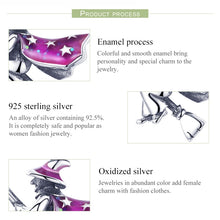 Load image into Gallery viewer, S925 Sterling Silver Magic Witch Broom Pendant Dripping Oil DIY Bracelet Accessories, SCC914